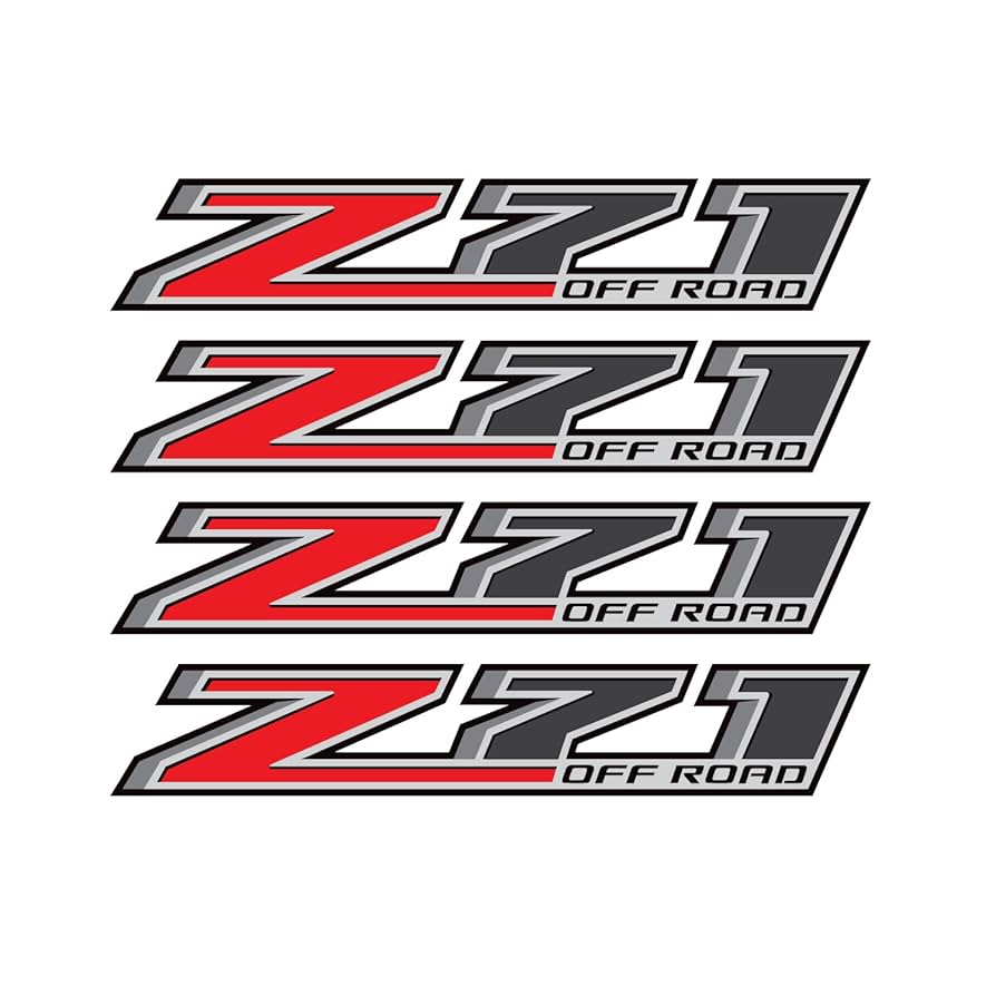 Amazon.com: Z71 Offroad Truck Decals - 2014-2018 Bedside